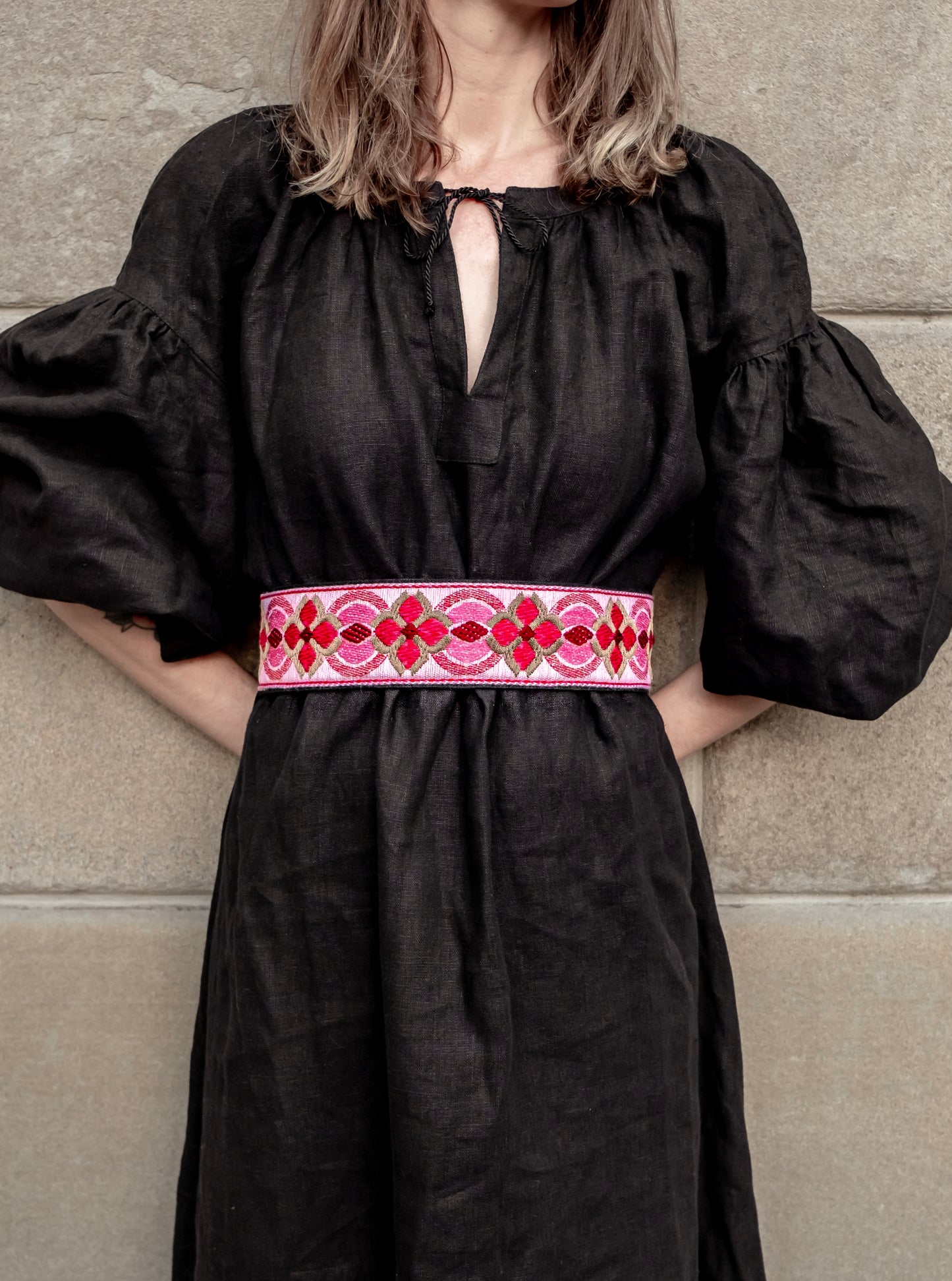 Beatrice belt, pink