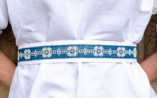 Beatrice belt, blue
