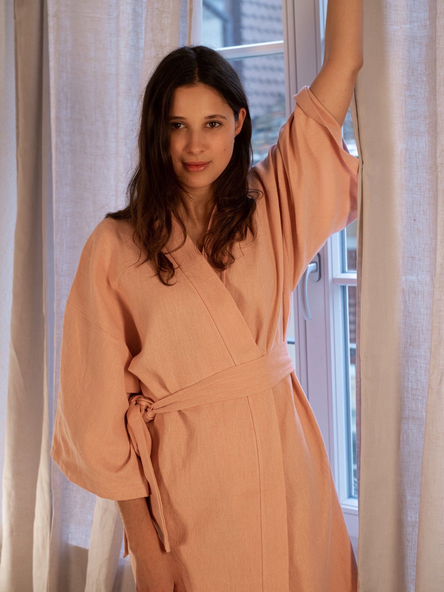 Little Star Kimono - pink