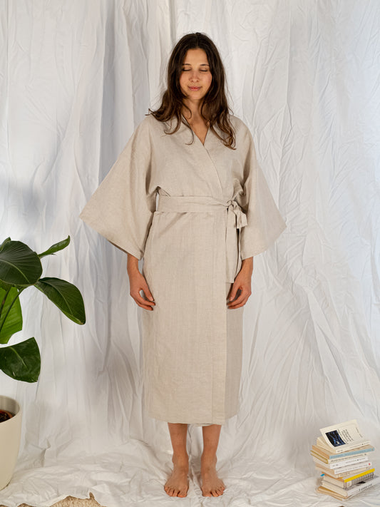Little Star Kimono - light beige